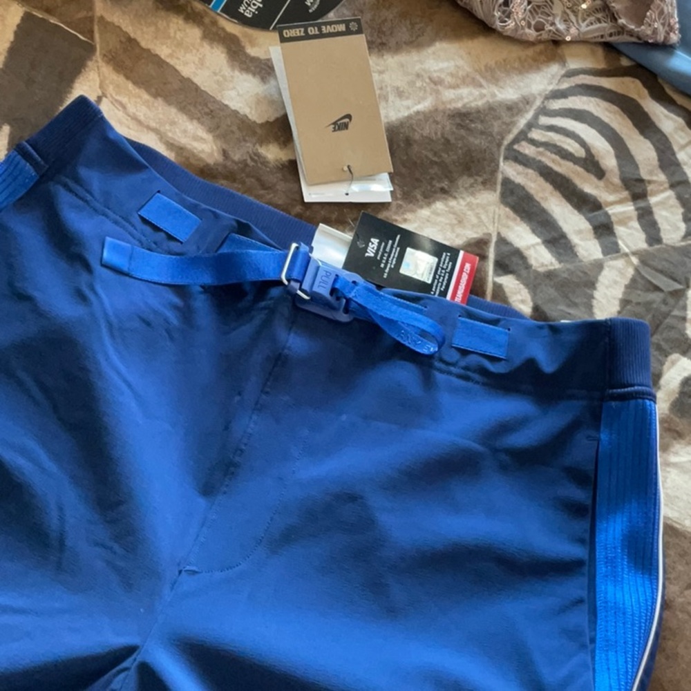NIKE WOMENS TEAM USA PODIUM PANTS COLOR BLUE VOID MEDIUM AND LARGE - Picture 16 of 16